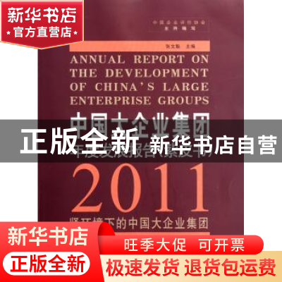 正版 中国大企业集团年度发展报告:紫皮书:2011 张文魁主编 中