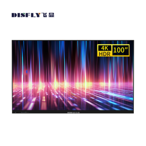 飞显100英寸智能交互式电子白板会议平板一体机无线投屏触摸屏教学机壁挂安装 FX-LHD10FH1