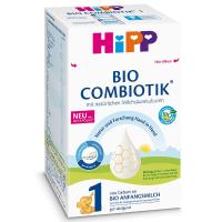 [保税区免邮税原装进口] 德国喜宝(Hipp)有机益生菌1段婴幼儿配方奶粉适合0-6个月600克/每盒