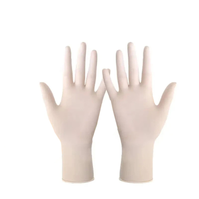 松丰 加厚橡胶手套牛筋手套 30cm*13.5cm(白色) 副