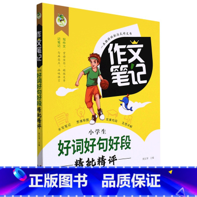 [正版]作文笔记·小学生好词好句好段精批精评