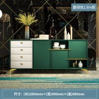 北欧轻奢餐边柜酒柜现代简约家用餐厅靠墙茶水柜玄关柜储物柜定制