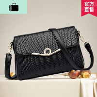 软皮女士包包妈妈款斜挎包女单肩包2020新款潮时尚大容量中年女包NEW LAKE女斜挎包