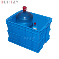 toptzy TZ5071722 塑料周转箱长方形物流物料配件收纳储物箱 570*415*360