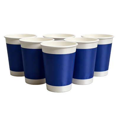 植巾 B160 245ml 加厚饮水纸杯 一次性纸杯 100.00 个/包 (计价单位:包) 蓝色