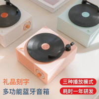 林檎公司年会商务活动小礼品实用定制logo送客户员工福利创意怀旧蓝牙音箱聚会生日男女生周年庆纪念送女朋友老婆生日礼物送女