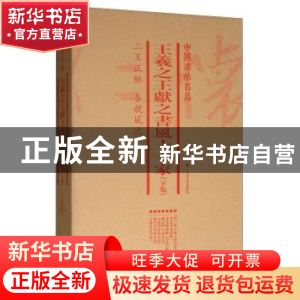 正版 中国碑帖名品:上集:王羲之王献之书风十一家(全6册) 上海