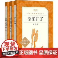 朝花夕拾+边城 湘行散记+骆驼祥子3册 语文阅读丛书 人民文学 课外阅读