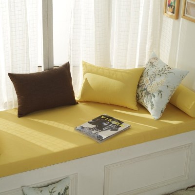 家柏饰(CORATED)高密度海绵飘窗垫窗台垫定做沙发垫北欧阳台垫榻榻米可机卡座 14号色 5cm飘窗垫