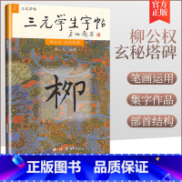 [正版]商城 三元学生字帖 柳公权玄秘塔碑-胡三元
