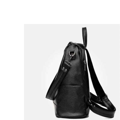 NEWLAKE软皮双肩包多功能大容量妈咪包学生书包百搭女背包旅行包旅行包