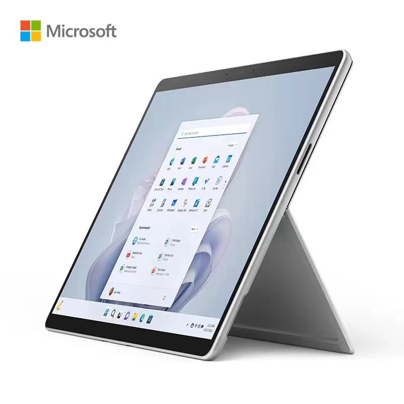 微软Surface Pro 9 二合一平板电脑 英特尔Evo 超能轻薄本 12代酷睿i7 16G 1T 亮铂金 时尚商务轻薄笔记本平板电脑 超窄边框触屏 商务