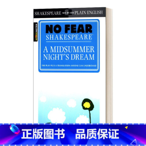 仲夏夜之梦 [正版]无惧莎士比亚 罗密欧与朱丽叶 英文原版小说 Romeo and Juliet No Fear Sha