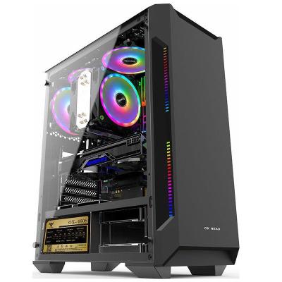 牛头新款十代酷睿i310100四核处理器/8GB运行内存/256GB固态硬盘学生上网课家用办公LOL游戏电脑WIFI无线上网台式机组装电脑台式电脑DIY组装机电脑主机整机