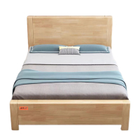 美沐芯品 1.5米 实木床1500*1900mm/张