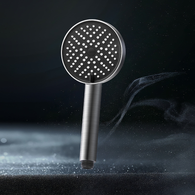 九牧(JOMOO)花洒喷头浴室莲蓬头枪灰三功能增压除垢手持花洒S260033-7V01-1