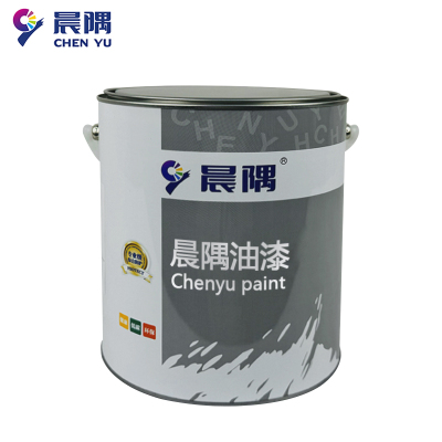 晨隅油漆醇酸漆红4kg/桶