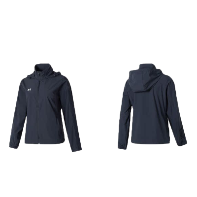 安德玛 梭织连帽夹克 女 22500411-001/件