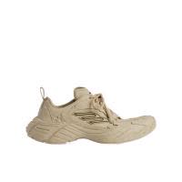 巴黎世家(Balenciaga)女跑步鞋可见明线小牛皮鞋面橡胶底B运动图标
