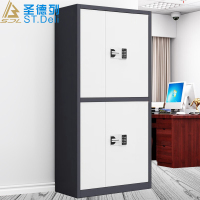 圣德列保密柜套色文件柜资料档案柜钢制加厚办公柜铁皮柜国保锁带抽