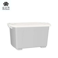 山之只 灰色收纳箱 61.5*43.5*34.5cm 个