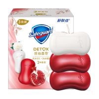 舒肤佳排浊香皂100g*3块(红石榴2+山茶花*1)深层清洁