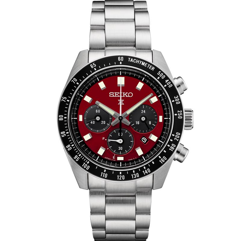 SEIKO/精工 Prospex Speedtimer特别版男士手表时尚商务运动三眼计时太阳能腕表