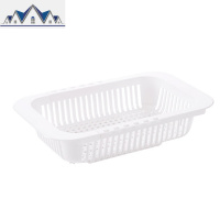 家用水伸缩沥水架厨房塑料放碗筷置物架水池蔬菜沥水架子碗架 三维工匠