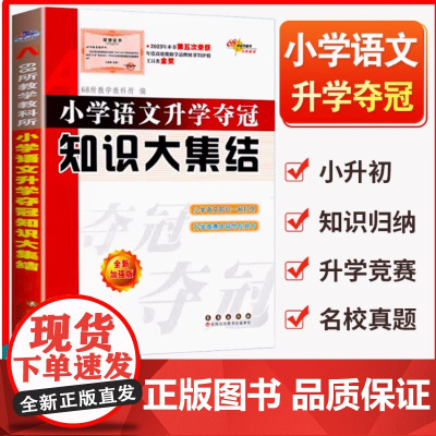 2025新版小升初知识大集结小学语文数学英语升学夺冠基础重点知识大全通用版人教版六年级毕业升学系统总复习资料书知识点汇总