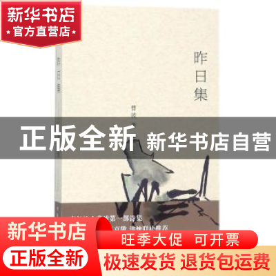 正版 昨日集 曹波著 作家出版社 9787506398886 书籍