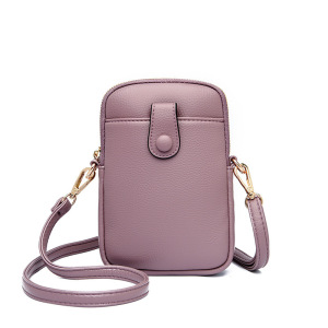 Ceba手机包女斜挎包2023新款春夏百搭单肩包时尚软皮流行竖款小