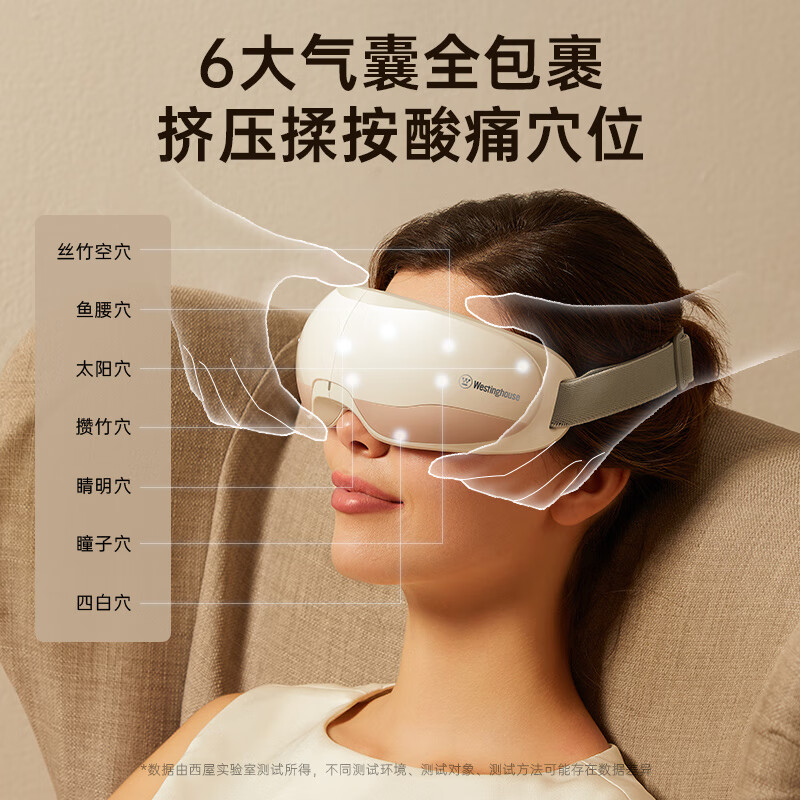 西屋(WESTINGHOUSE) 眼部按摩器WEN-EA1A白色