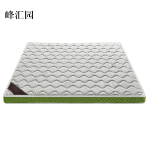 峰汇园椰棕床垫家用棕垫12cm竹纤维(0胶水天然椰棕+软硬两用+全拆洗)1500mm*2000mm