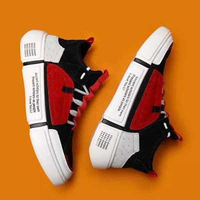 VENTIGA梵蒂加2021新款男鞋MF-01透气跑步运动鞋国潮老爹鞋休闲男士潮鞋子圆头平跟系带中帮鞋