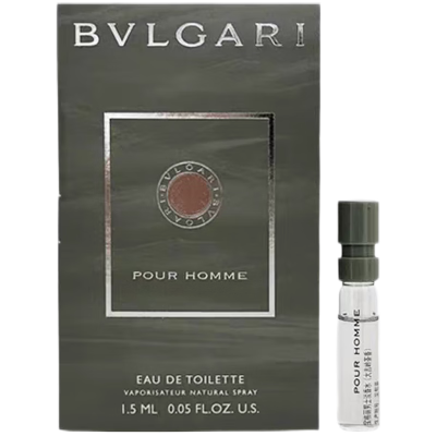 宝格丽(BVLGARI)大吉岭茶男士浓香水1.5ml小样 1支 温暖木质男友香原装试香1.5ml