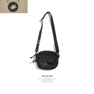 帅气单肩包男士潮欧美街头百搭简约原宿风时尚情侣背包斜挎包艾狄伊娃
