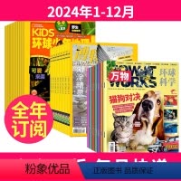 1[全年订阅]2024年1-12月 [正版]3刊全年订阅博物+环球少年地理+万物组合杂志 订阅 2023年-2024年全