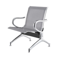 德诚和不锈钢排椅等候椅机场椅候车椅银行椅单人位DCH-DHY07款480*460*850mmH把