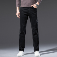 金盾(KIN DON)正品牛仔裤男秋冬款修身直筒长裤男士弹力潮流休闲裤子男