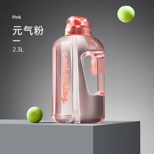 炊大皇运动健身水壶耐高温超大容量男女生户外吸管夏天顿顿桶YD16A1