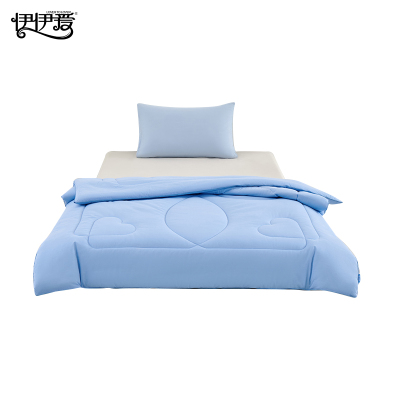 伊伊爱 全棉纯色春秋被