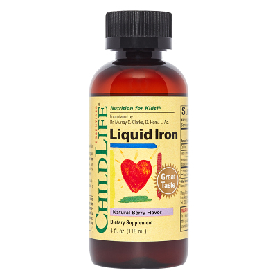 童年时光进口婴幼儿营养素 补铁118ml瓶装科学配方 2瓶