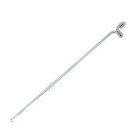 手工串珠穿孔工具引针勾线针diy佛珠手链手串专用三通小号钩针