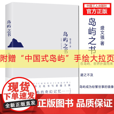 岛屿之书 盛文强著 随书附赠“中国式岛屿”手绘大拉页渔夫海洋民间故事海洋题材的跨文体写作实践个体精神