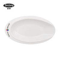 晏邦 密胺餐具 鱼盘 12寸 310*175*34mm 1个