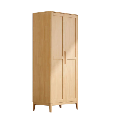 合祥源 双门衣柜原木色储物柜 792*560*1960mm (计价单位:组)