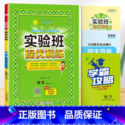 数学[人教版]。 一年级下 [正版]2024春新版实验班提优训练一年级上册二年级下册三年级四五六语文数学英语全套书人教版