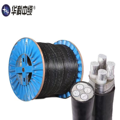 华科中缆 低压4芯铝电缆YJLV-4 米