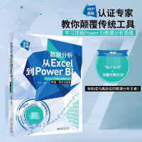 数据分析从Excel到Power BI:Power BI商业数据分析思维、技术与实践