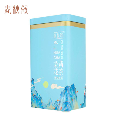 春秋叙 大白茶王 茉莉花茶 120g(特级)罐